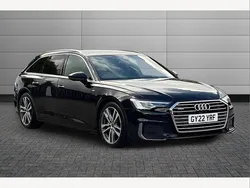 Black Used 2022 Audi A6 S-Line Estate | £32,400 (Expensive)