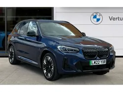 Blue Used 2022 BMW iX3 M Sport SUV | £34,995 (A bit pricey)