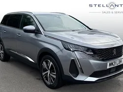 Grey Used 2021 Peugeot 5008 Allure Premium MPV | £18,140 (Fair price)