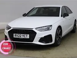 White Used 2022 Audi A4 Black Edition Sedan | £26,940 (Expensive)