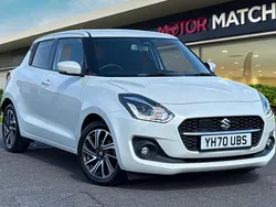White Used 2020 Suzuki Swift SZ5 Hatchback | £13,000 (Fair price)