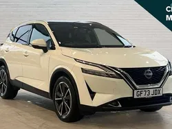 White Used 2023 Nissan Qashqai Tekna SUV | £23,935 (A bit pricey)