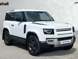 Solid fuji white Used 2022 Land Rover Defender SUV | £41,291 (Super price)