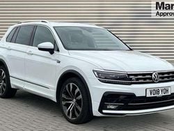White Used 2018 VW Tiguan R-line SUV | £21,338 (Fair price)