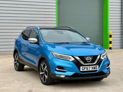Blue Used 2017 Nissan Qashqai Tekna+ SUV | £10,295 (Fair price)