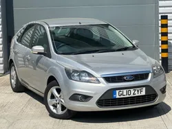 Silver Used 2010 Ford Focus Zetec Hatchback | £1,295 (Good price)