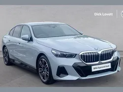 Grey New 2025 BMW i5 M Sport Sedan | £55,555 (A bit pricey)