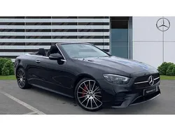 Black Used 2021 Mercedes E300 AMG line Cabriolet | £35,217 (Fair price)