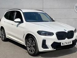 White Used 2024 BMW X3 M Sport SUV | £42,490 (Fair price)
