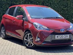 Red Used 2020 Toyota Yaris Hybrid Hatchback | £13,099 (Good price)