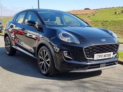 Black Used 2022 Ford Puma Titanium Hatchback | £15,495