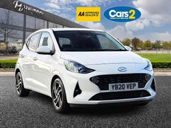 White Used 2020 Hyundai i10 Premium Hatchback | £10,490 (A bit pricey)