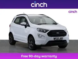 White Used 2022 Ford Ecosport ST-Line SUV | £12,699 (Fair price)