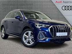 Blue Used 2022 Audi Q3 S-Line SUV | £28,495 (Fair price)