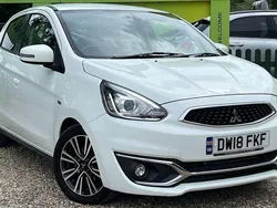 White Used 2018 Mitsubishi Mirage Hatchback | £5,100 (Fair price)