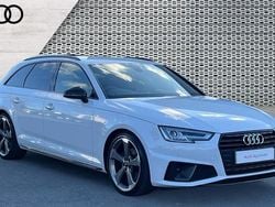White Used 2019 Audi A4 Black Edition Estate | £20,067 (Fair price)