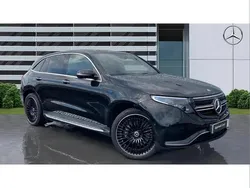 Black Used 2022 Mercedes EQC400 AMG Line Premium Plus SUV | £33,828 (Expensive)