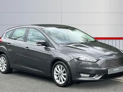 Grey Used 2017 Ford Focus Titanium Hatchback | £7,209 (Good price)