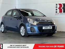 Blue Used 2015 Kia Rio Hatchback | £7,195 (Fair price)