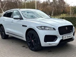 White Used 2018 Jaguar F-Pace S SUV | £22,500 (Fair price)