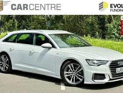 White Used 2019 Audi A6 S-Line Estate | £21,500 (Fair price)
