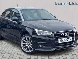 Black Used 2016 Audi A1 S-Line Hatchback | £9,330 (Fair price)