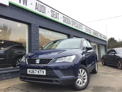 Blue Used 2017 Seat Ateca Ecomotive SUV | £8,995 (Fair price)