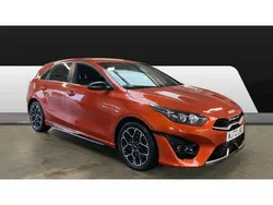 Orange Used 2022 Kia Ceed GT-Line Hatchback | £15,795 (Fair price)