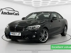Black Used 2018 BMW 220 M Sport Coupe | £15,486 (A bit pricey)