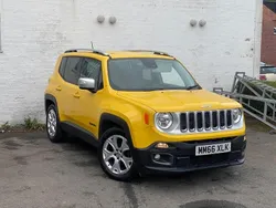 Yellow Used 2016 Jeep Renegade Limited SUV | £8,000 (Fair price)