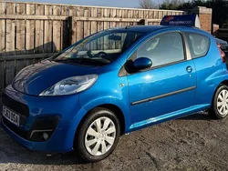 Blue Used 2014 Peugeot 107 Active Hatchback | £1,495 (Good price)