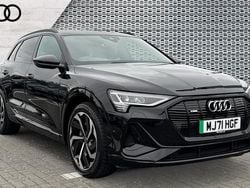 Black Used 2021 Audi e-tron Black Edition SUV | £25,101 (Fair price)