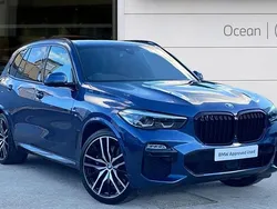 Blue Used 2019 BMW X5 M Sport SUV | £39,950 (Fair price)