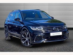 Black Used 2022 VW Tiguan R-line SUV | £28,695 (Fair price)