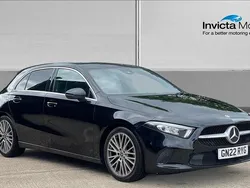Black Used 2022 Mercedes A180 Executive Hatchback | £18,250 (Fair price)