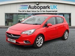 Red Used 2018 Vauxhall Corsa SRi Hatchback | £6,795 (Fair price)