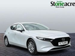 White New 2025 Mazda 3 Prime-Line Hatchback | £21,495