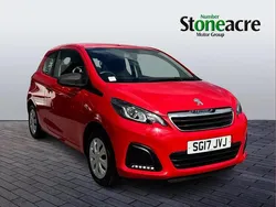 Red Used 2017 Peugeot 108 Access Hatchback | £5,495 (Fair price)