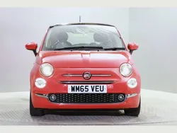 Red Used 2015 Fiat 500 Lounge Hatchback | £7,495 (A bit pricey)