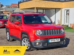 Red Used 2016 Jeep Renegade Longitude SUV | £8,250 (Fair price)