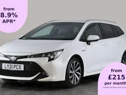 White Used 2021 Toyota Corolla Design Estate | £15,824 (Fair price)