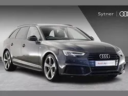 Grey Used 2018 Audi A4 Black Edition Estate | £22,500