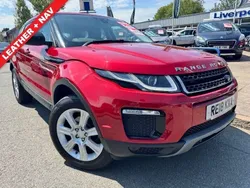 Red Used 2018 Land Rover Range Rover evoque SE SUV | £10,977 (Fair price)