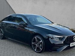 Black Used 2025 Mercedes A35 AMG Premium Sedan | £37,480 (Fair price)