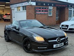 Black Used 2015 Mercedes SLK250 AMG Cabriolet | £11,990 (Fair price)