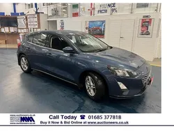 Blue Used 2022 Ford Focus Zetec Hatchback | £9,532 (Fair price)