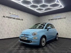 Blue Used 2016 Fiat 500 Lounge Hatchback | £5,999 (A bit pricey)