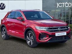 Blue Used 2021 VW T-Roc R-line SUV | £23,153 (Fair price)