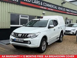 White Used 2017 Mitsubishi L200 Pickup | £13,900 (A bit pricey)