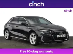 Black Used 2022 Audi A3 S-Line Hatchback | £20,799 (Fair price)